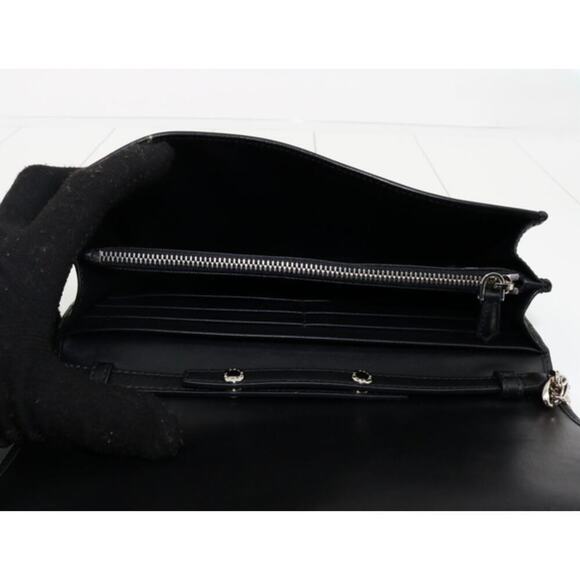 Prada Tessuto Nylon Grommet Wallet on Chain | Black | Excellent Condition - Picture 4 of 5